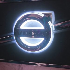 LED ljus passar Volvo logo front