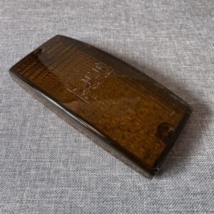 Lampglas SIM ORANGE Dimljus Black edition