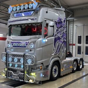 Solskärm passar Scania NG 7 Position