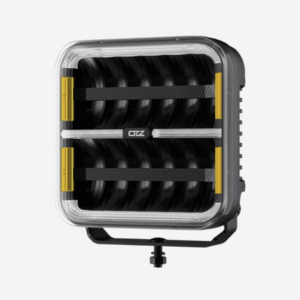 OZZ SQUARE 9" Extraljus, Dynamiskt pos.ljus & boost funktion