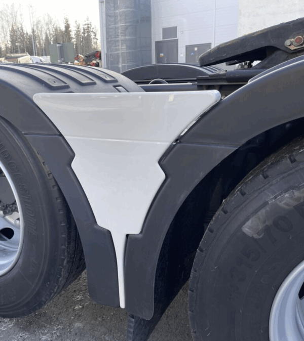 Passbit plast Tridem hjul passar Volvo 4-5, Aero
