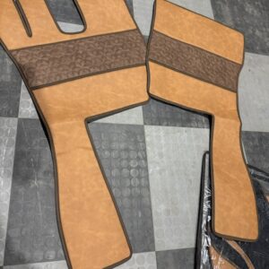Mattset Poluyrethane passar Volvo 5 Cognac / Brun