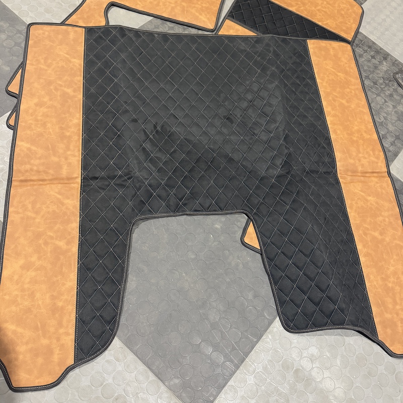 Superset Dinamica passar Scania NG R Brun/svart Luftstol - Bild 4