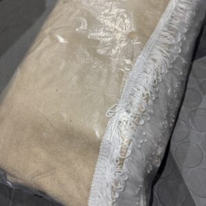 Fönstergardin Beige/vit