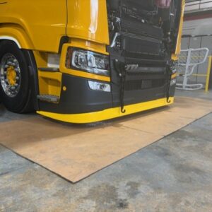 Underspoiler Coles smooth passar Scania NG normal stötfångare