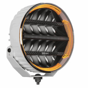 BriodLights Olympus 9" Extraljus blixt+posljus Vit