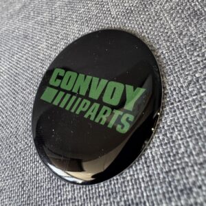 Klistermärke Domad Convoy Svart/Grön