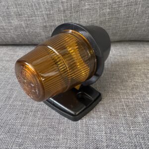 Top Lamp Old School Svart/Orange Smoke