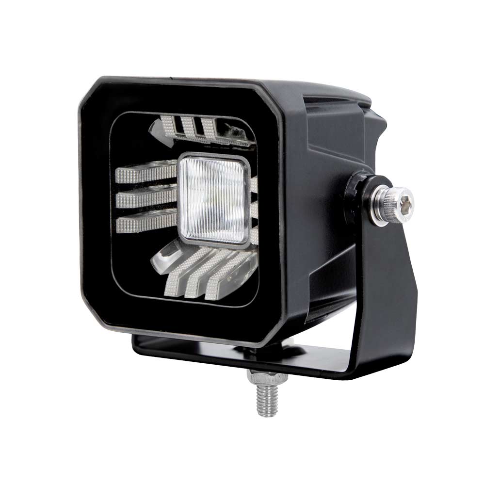 Boreman POD LED Arbetsljus, Röd & Orange position - Image 5