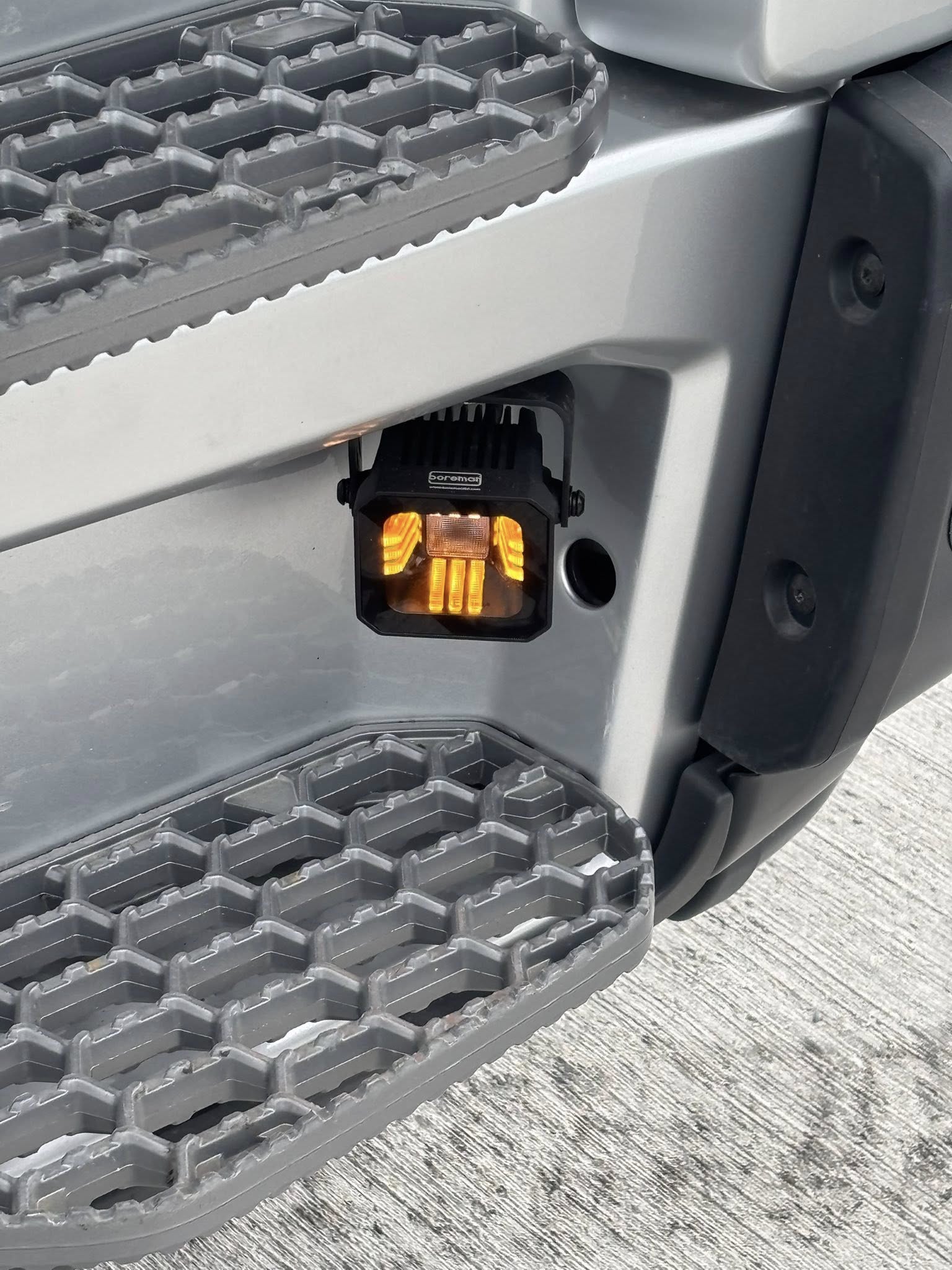 Boreman POD LED Arbetsljus, Röd & Orange position - Image 7